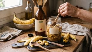 Plátano y Vinagre (Imagen hecha con IA)