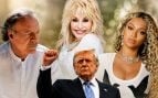 Julio Iglesias, Dolly Parton, Donald Trump, Beyoncé