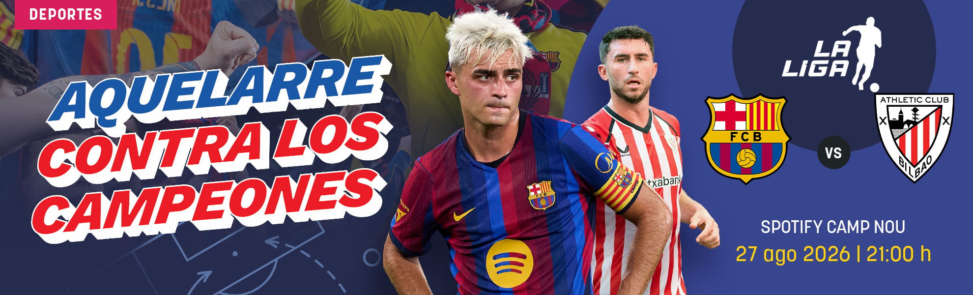 Barcelona-Athletic Club: aquelarre contra los campeones