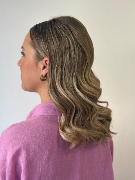 Encarna Moreno, pelo, diadema, peluquer&iacute;a, peinado, ondas