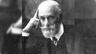 Retrato de Armando Palacio Valdés, fotografía de Manuel Compañy publicada en la revista Mundo Gráfico. Foto: Manuel Compañy, dominio público, vía Wikimedia Commons