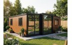 La casa prefabricada que parece de diseño pero es de Amazon: con dormitorio, cocina y baño por menos de 7.000 euros