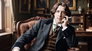 Oscar Wilde. Imagen generada con IA.