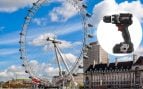 Un taladro de Lidl consigue hacer girar el London Eye batiendo un récord mundial nunca visto