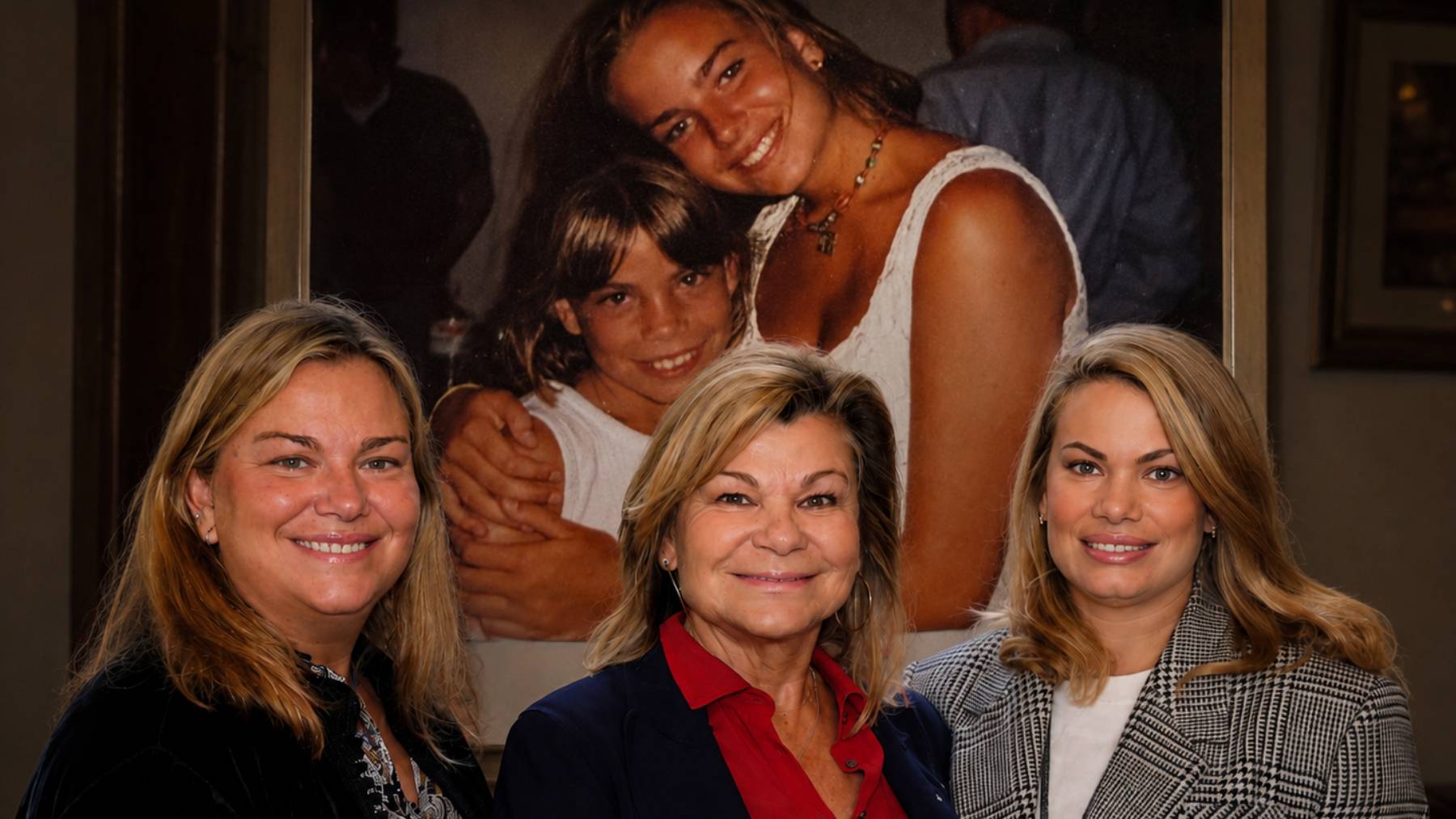 Caritina Goyanes, Cari Lapique y Carla Goyanes. (Foto: Europa Press y RRSS)