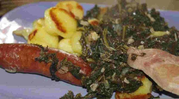 Receta de berza