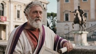 Emperador Marco Aurelio. Imagen generada con IA.