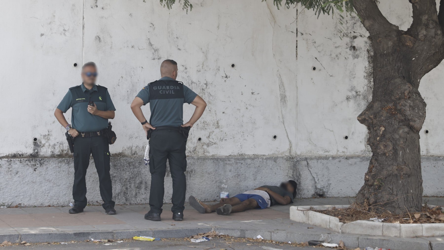 Nuevo ataque de los invasores en Ceuta: dos marroquíes detenidos por golpear a un guardia civil
