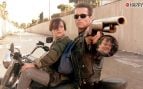 Montaje de imagenes de Edward Furlong en Terminator y en la actualidad (Carolco Pictures/Pacific Western/Instagram)