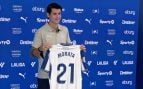 Morata en su presentación con el Leganés: «Se de primera mano lo exigente que es la Segunda División»