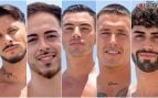 Montaje de imágenes con los tentadores de La isla de las tentaciones 11 (Mediaset).