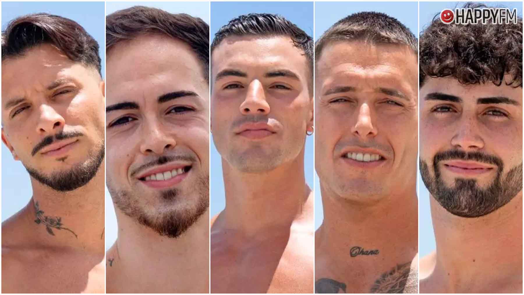 Montaje de imágenes con los tentadores de ‘La isla de las tentaciones 11’ (Mediaset).