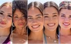 Montaje de imágenes con las tentadoras de La isla de las tentaciones 11 (Mediaset).