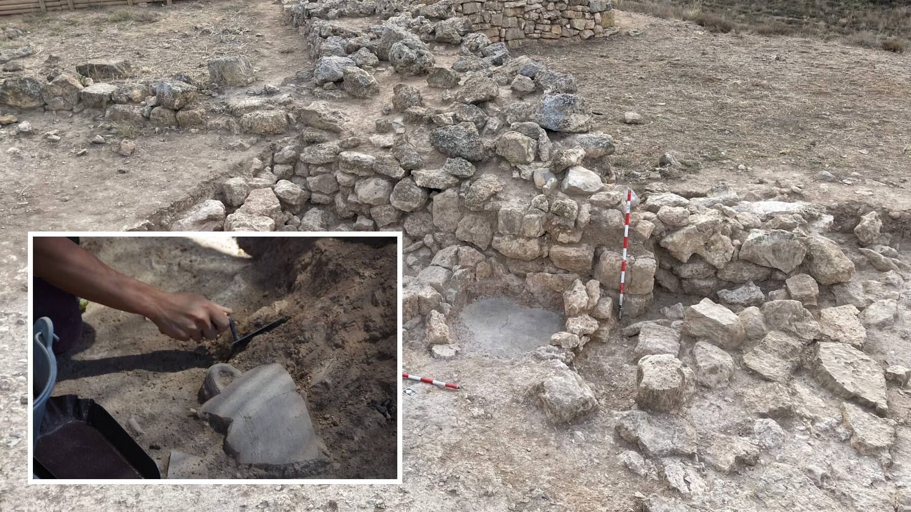 Yacimiento arqueológico de Alto Chacón. Imagen de la Diputación de Teruel.