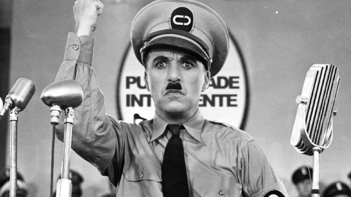 Imagen de la película de Charles Chaplin ‘El gran dictador’ ((United Artist).