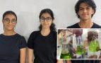 Jóvenes hacen invento contra los microplásticos, descubrimiento jóvenes 16 años de la India, invento científico contra los microplásticos del agua.