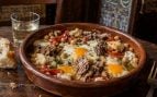 Platos madrileños, gastronomía de Madrid, qué son los huevos piri, huevos piri-piri de Madrid, recetas tabernas madrileñas.