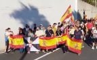 Centenares de ceutíes vuelven a las calles en una protesta improvisada al grito de «¡Ceuta unida jamás será vencida!»