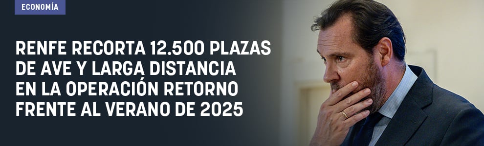 Renfe recorta 12.500 plazas de AVE y Larga Distancia en la operación retorno frente al verano de 2025