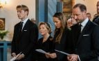 Haakon de Noruega en la misa de Harald V