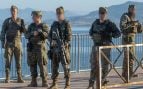 Militares desplegados en Ceuta. [Foto: Europa Press]
