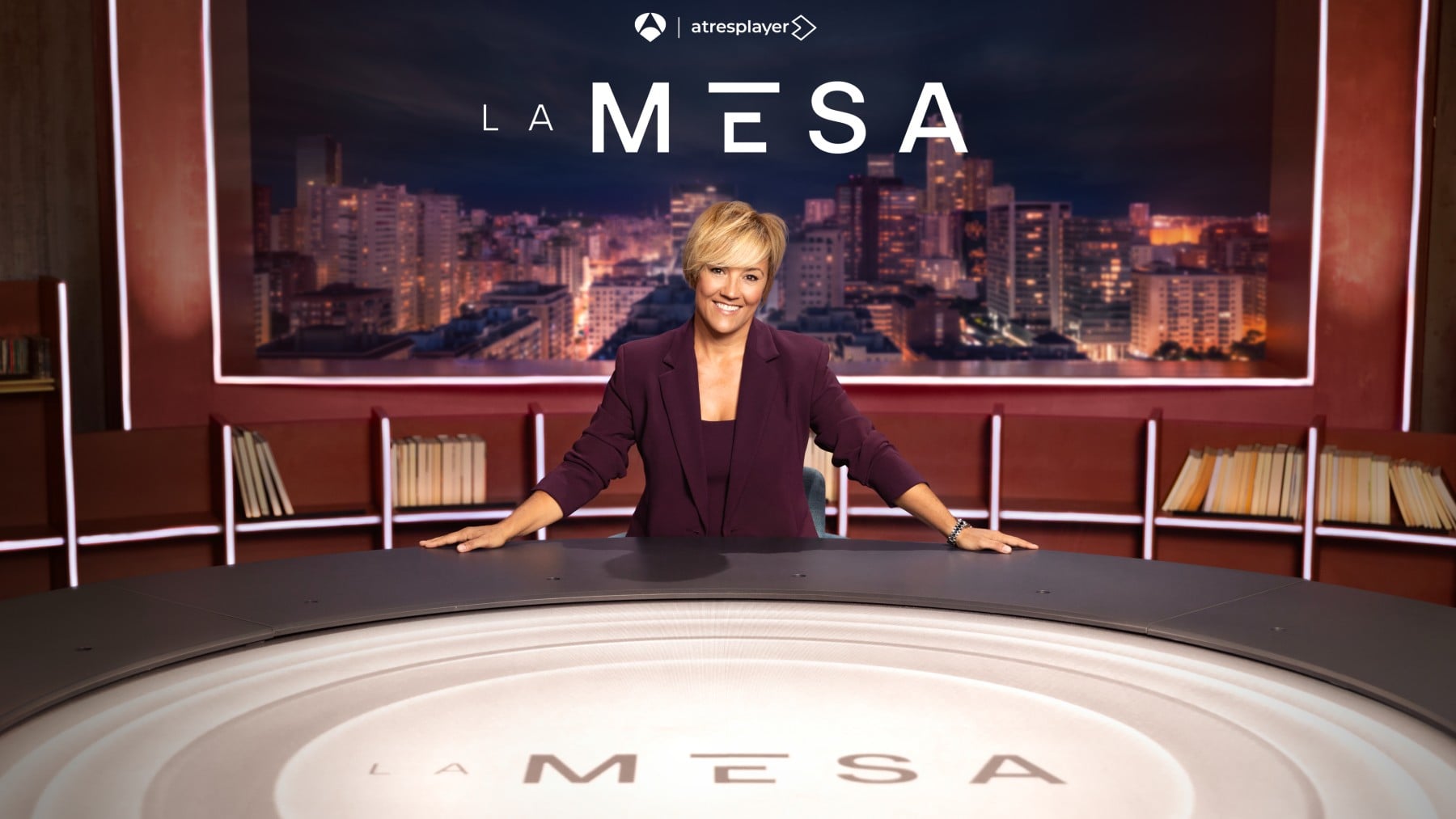 Cristina Pardo en ‘La Mesa’ (Atresmedia).