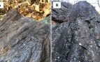 Rocas de la estructura de impacto Uhackatik estudiadas por investigadores en Quebec, Canadá