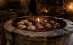 horno medieval, cocina, arqueología