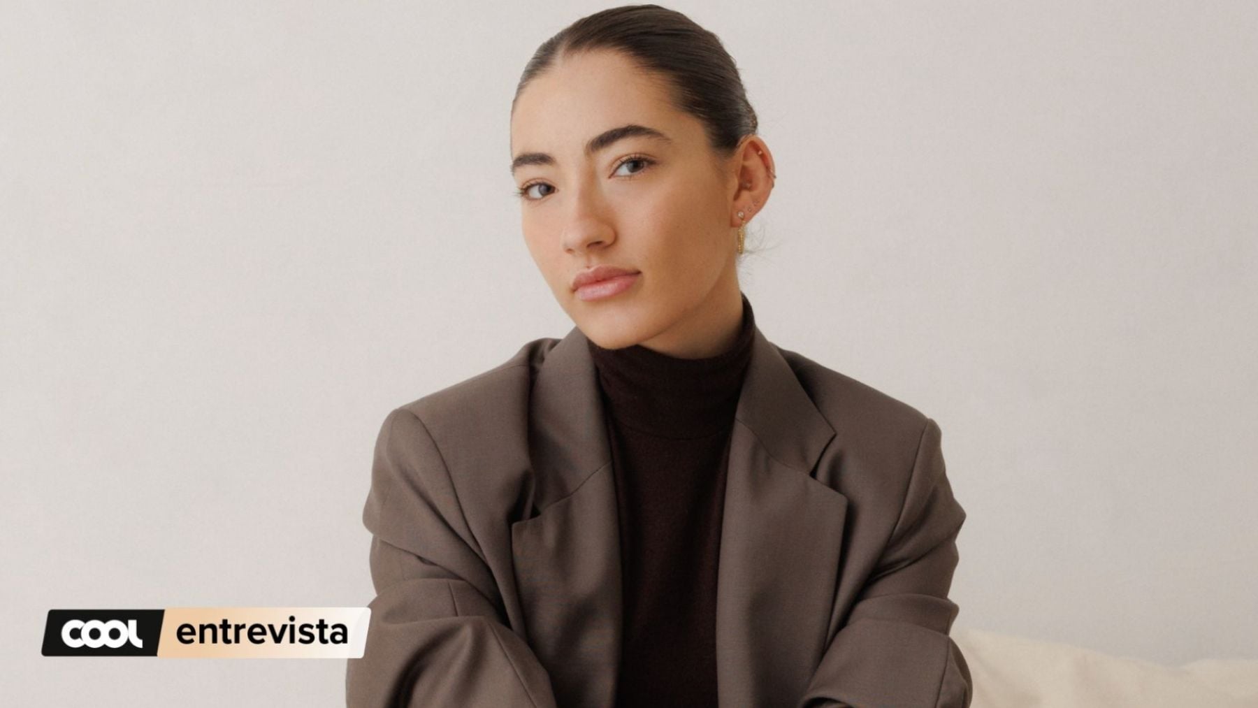 Imagen de Matilde Mourinho en una entrevista. Imagen de OKDIARIO.