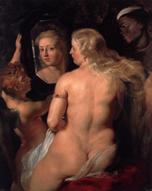 Peter Paul Rubens, Tocador de Venus o Venus con sierva negra, de Rubens.