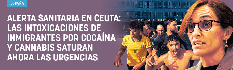 Alerta sanitaria en Ceuta: las intoxicaciones de inmigrantes por cocaína y cannabis saturan ahora las urgencias