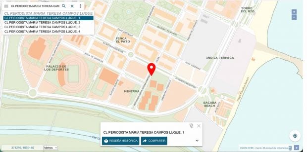 Callejero municipal de Málaga. (Foto: Ayuntamiento de Málaga)