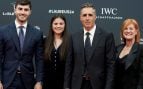 Miguel Indurain y su familia.
