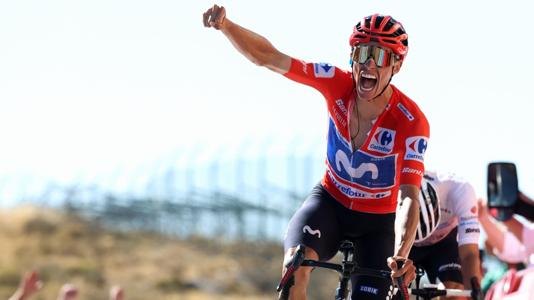 Enric Mas en La Vuelta. (Getty)