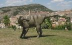 Réplicas de Iguanodon bernissartensis en el Museo Paleontológico de Castilla-La Mancha, en Cuenca. Foto: PePeEfe / CC BY-SA 4.0.