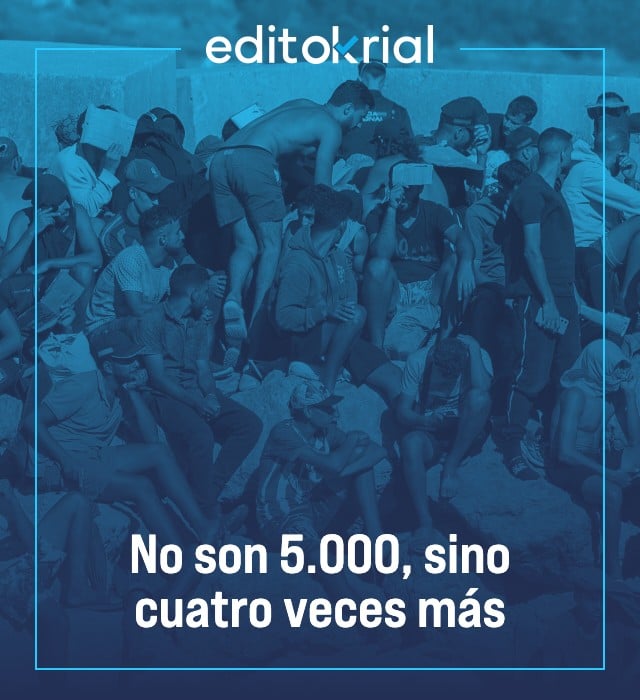 No son 5.000, sino cuatro veces más