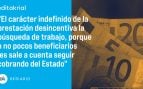 La Renta Mínima Vital no puede ser una prestación vitalicia