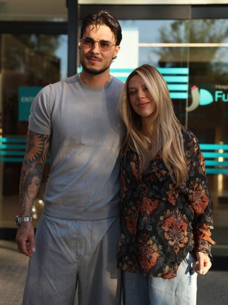 Alejandra Rubio y Carlo Costanzia. (Foto: Europa Press)