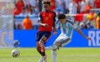 Lamine Yamal ‘rechaza’ a Julián Álvarez: «Se está viendo que gol no nos está faltando»