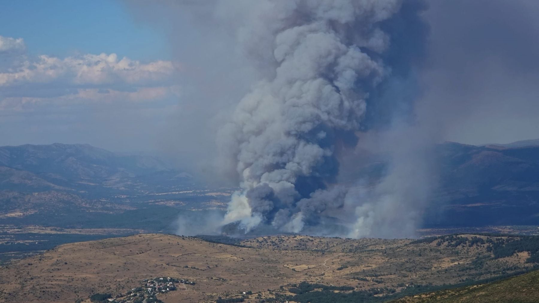 Confirmada la prisión provisional al detenido por arrasar 868 hectáreas en el incendio de Lozoyuela