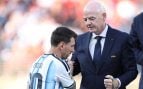 messi, infantino