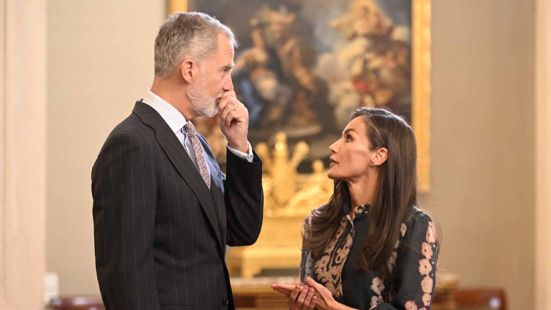Felipe VI y doña Letizia en un acto en Madrid. (Foto: Europa Press)