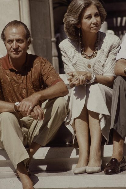 Los reyes eméritos Juan Carlos I y Sofía