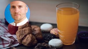 nutrición bebida hígado
