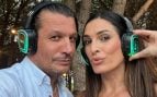 Verónica Hidalgo y el padre de su hija. (Foto: Redes Sociales)