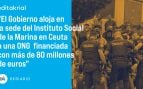 Las ONG, a cuerpo de rey en Ceuta; los policías, en barracones