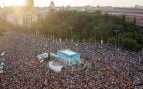 La impresionante vista aérea de la manifestación de Madrid a la que han acudido cientos de miles de personas