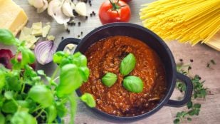 Salsa boloñesa, comida, cocina