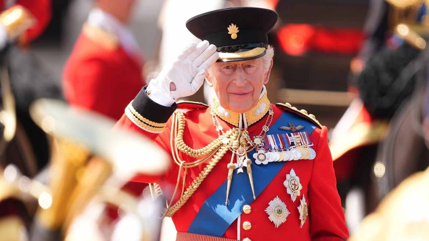 El rey Carlos III en Londres. (Foto: Europa Press)