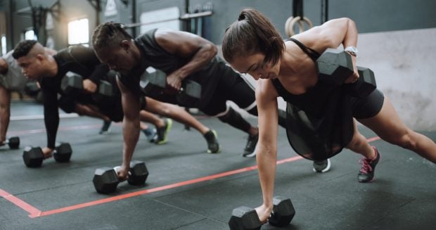 Deporte, entreno, fuerza, gimnasio